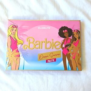 BARBIE X GLAMLITE Dream Summer Eyeshadow Palette NEW